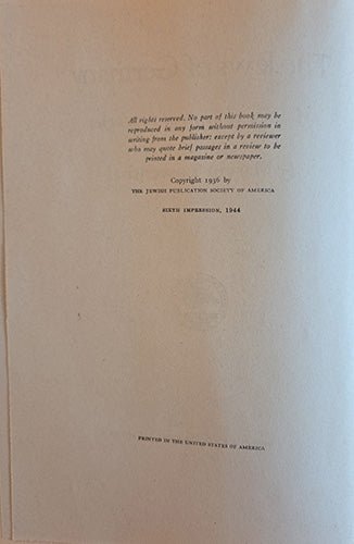 The Jews of Germany — Lowenthal (1944, JPS) Near Fine in Jacket – rare, vintage, or collectible item from Deb’s Book Paradise