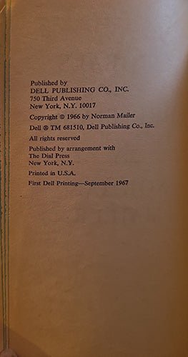 Cannibals and Christians - Norman Mailer – rare, vintage, or collectible item from Deb’s Book Paradise