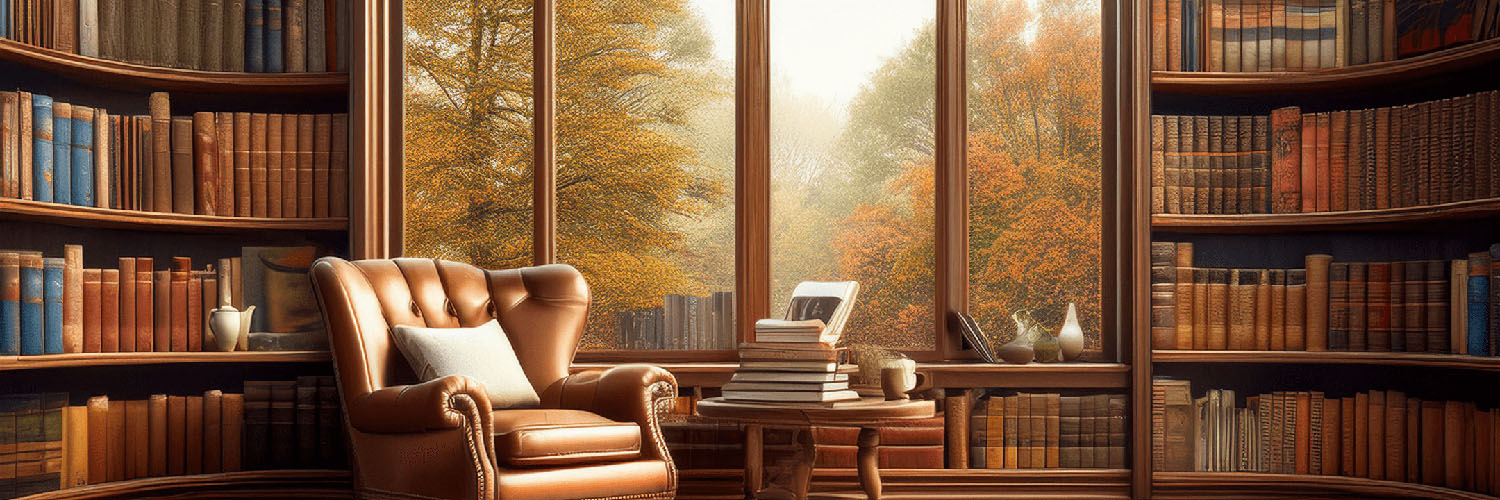 Books and vintage atmosphere at Deb’s Book Paradise.