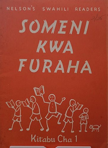 Someni Kwa Furaha (Nelson’s Swahili Readers) — Complete 4 - Volume Set – rare, vintage, or collectible item from Deb’s Book Paradise