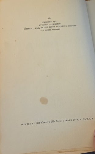 Kate Fennigate by Booth Tarkington – rare, vintage, or collectible item from Deb’s Book Paradise