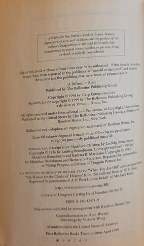 copyright of Widow for a Day. 