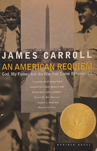 Front cover of An American Requiem paperback by James Carroll