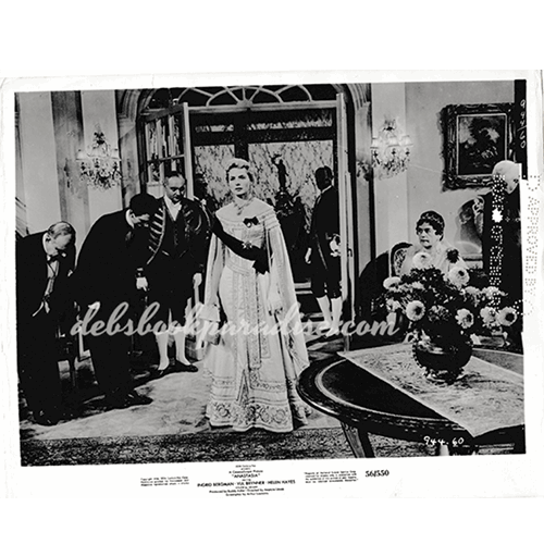 Rare Publicity Still Ingrid Bergman Anastasia 1956 Original-8x10-Photo with Censor Seal