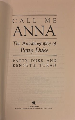 Call Me Anna – rare, vintage, or collectible item from Deb’s Book Paradise