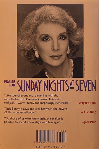 Sunday Nights at Seven: The Jack Benny Story – rare, vintage, or collectible item from Deb’s Book Paradise