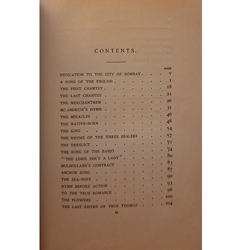 The Seven Seas by Rudyard Kipling – rare, vintage, or collectible item from Deb’s Book Paradise