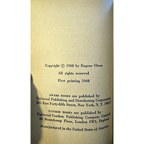 copyright information and publisher details.