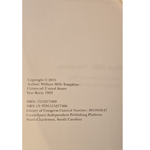 text including author information, ISBN, and publishing details.