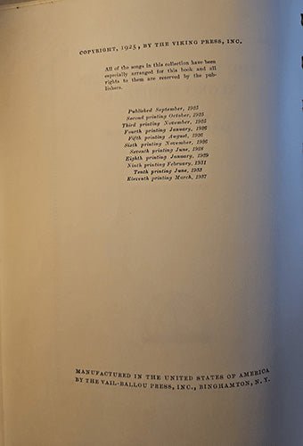 The Book of American Negro Spirituals – rare, vintage, or collectible item from Deb’s Book Paradise