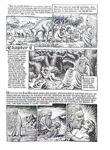 The Book of Genesis Illustrated — R. Crumb (2009 First Edition, First Printing, Near Fine in Brodart) – rare, vintage, or collectible item from Deb’s Book Paradise