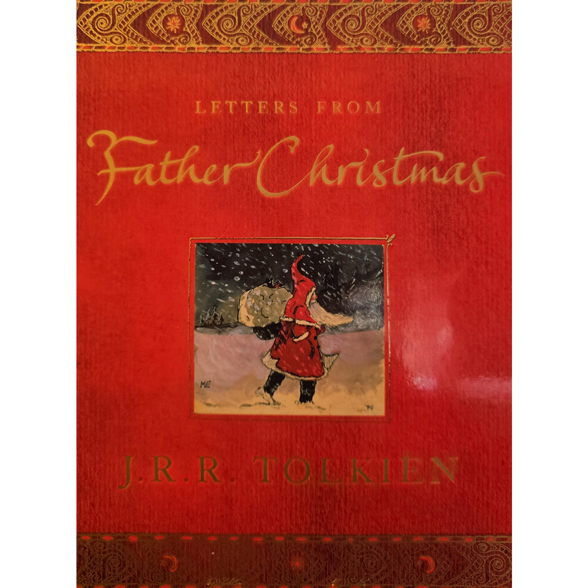The front cover of the book 'Letters from Father Christmas' by J.R.