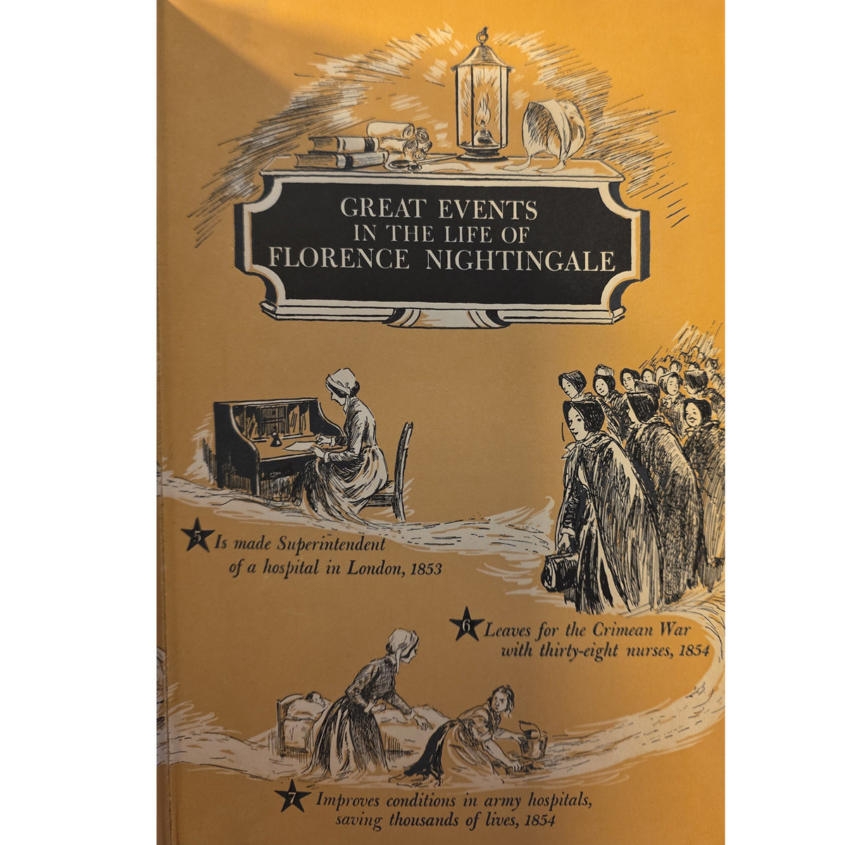 Frontispiece of the book the story of florence nightingale