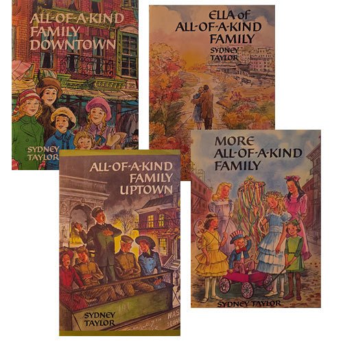 The All - of - a - Kind Family Series (4 Volumes) — Sydney Taylor | Like New Vintage Set – rare, vintage, or collectible item from Deb’s Book Paradise