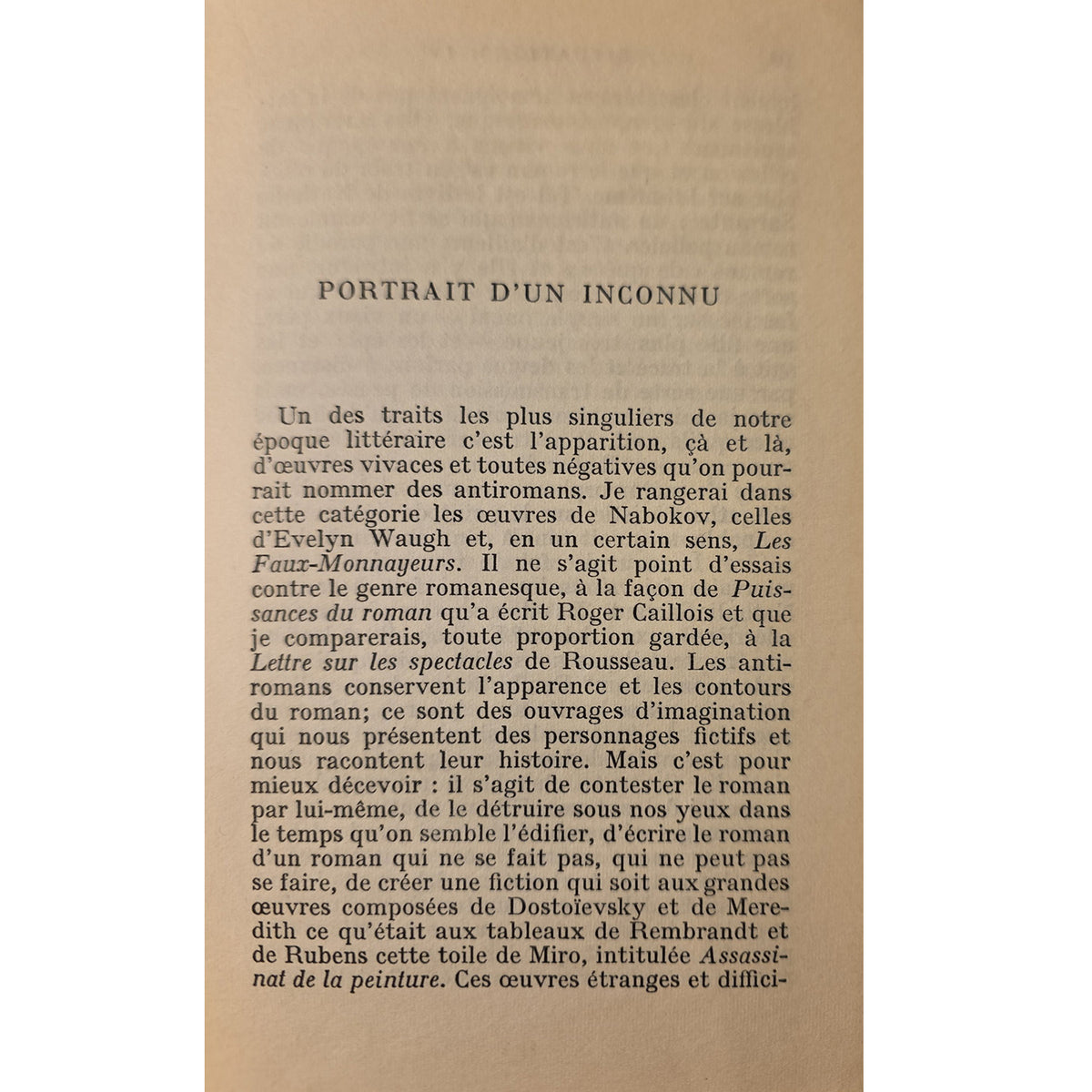 1964 Jean-Paul Sartre Situations IV | Stanford Library First Edition