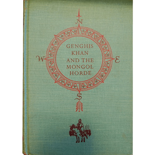 Genghis Khan and the Mongol Horde-Landmark Books-HC