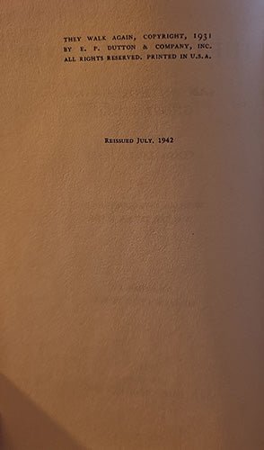 They Walk Again: An Anthology of Ghost Stories – rare, vintage, or collectible item from Deb’s Book Paradise
