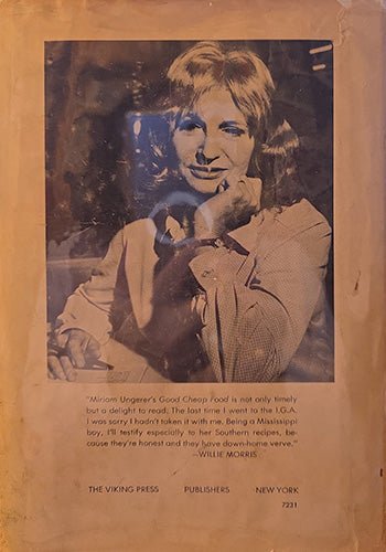 Good Cheap Food — Miriam Ungerer (1973 Viking Press, First Edition) – rare, vintage, or collectible item from Deb’s Book Paradise