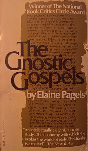 Front cover of The Gnostic Gospels by Elaine Pagels, Vintage Books mass market paperback