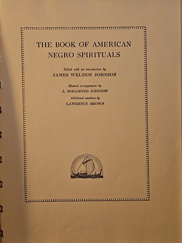 The Book of American Negro Spirituals – rare, vintage, or collectible item from Deb’s Book Paradise