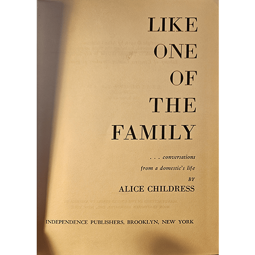 Like One of the Family: Conversations from a domestic's life