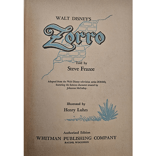 Walt disney Zorro