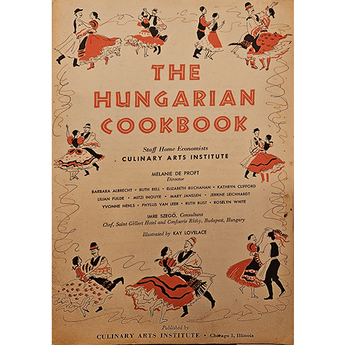 the Hungarian cookbook