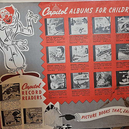 Bozo At The circus: A Capitol Record-Reader