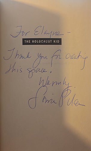 Title page signed and inscribed by Sonia Pilcer, first edition
