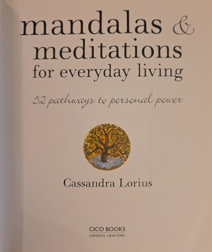 Title page Mandalas & Meditations for Everyday Living CICO Books