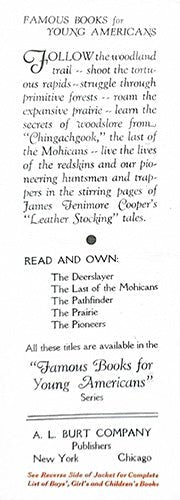 The Last of the Mohicans – rare, vintage, or collectible item from Deb’s Book Paradise