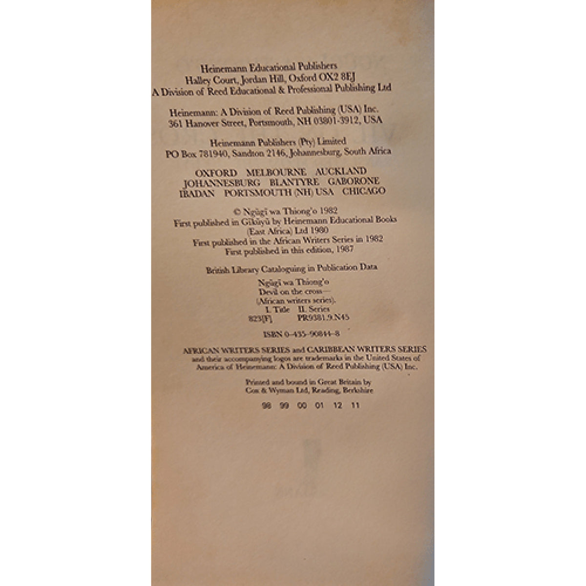 hprinted publisher and copyright text on a warm tan/beige background.
