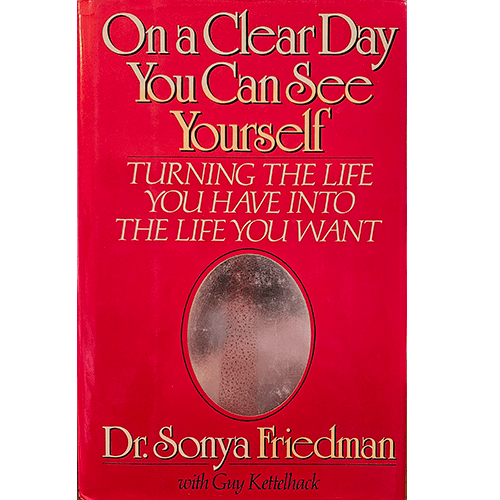 On a Clear Day You Can See Yourself: Turning the Life You Have into the Life You Want Hardcover- Dr. Sonya Friedman