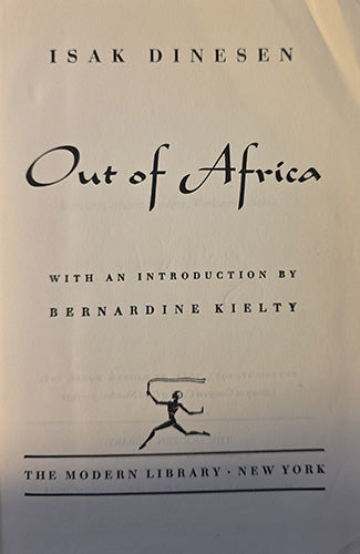 Out of Africa