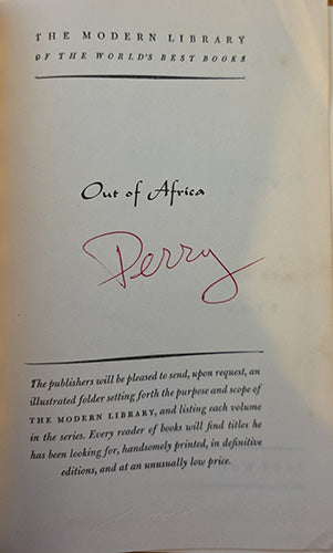 Out of Africa