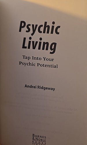 Title page of Psychic Living Tap Into Your Psychic Potential