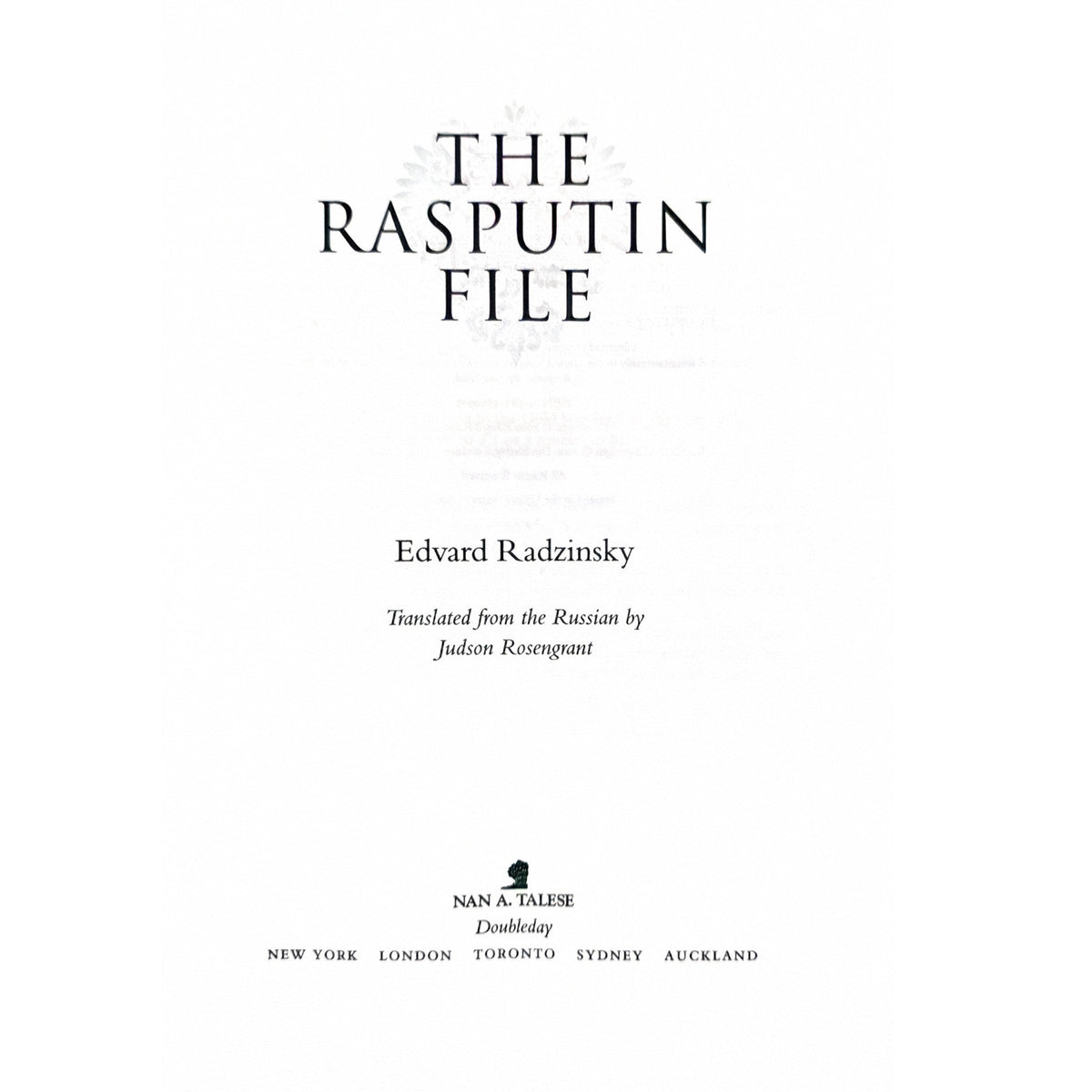 haf title rasputin files. 