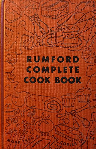 Rumford Complete Cook Book — Three - Volume Vintage Bundle (1934 & Revised Editions) – rare, vintage, or collectible item from Deb’s Book Paradise