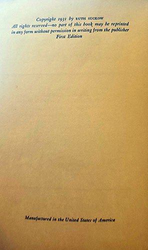 Children and Older People by Ruth Suckow – rare, vintage, or collectible item from Deb’s Book Paradise