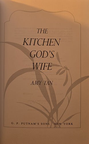 The Kitchen God’s Wife by Amy Tan – rare, vintage, or collectible item from Deb’s Book Paradise