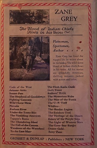 Thunder Mountain Zane Grey – rare, vintage, or collectible item from Deb’s Book Paradise