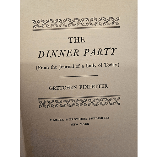 The dinner Party