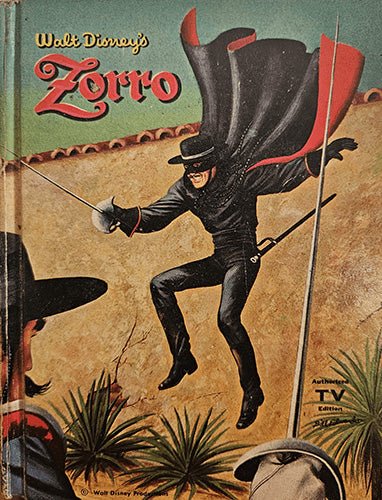 Walt disney Zorro – rare, vintage, or collectible item from Deb’s Book Paradise
