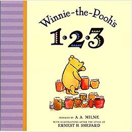 Winnie the Pooh's 1,2,3 Board book – Illustrated