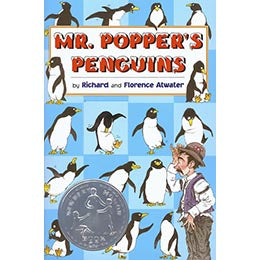 Mr. Popper's Penguins- Paperback