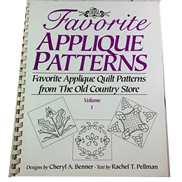 Favorite Applique Patterns- Volume 1 Spiral-bound