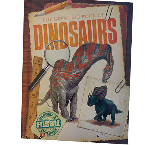 The Great Big Book of Dinosaurs Hardcover-Rupert Mathews