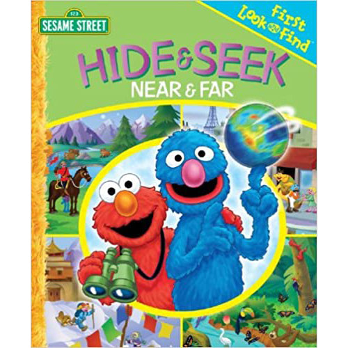 Sesame Street First Look and Find: Hide & Seek Near & Far Board book