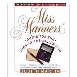 Miss Manners' Guide for the Turn-Of-The-Millennium- paperback