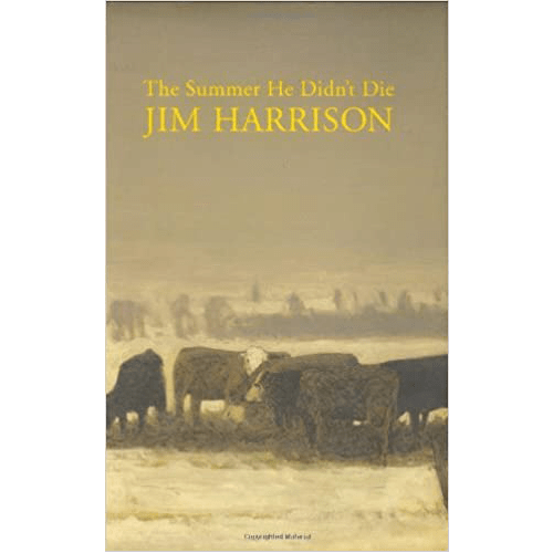 The Summer He Didn't Die-Jim Harrison-Hardcover